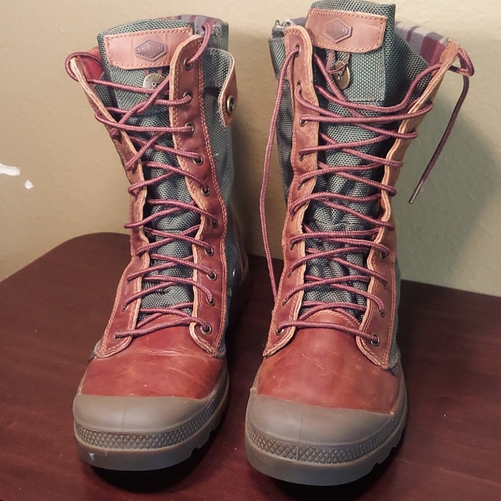 Palladium Leather Boots